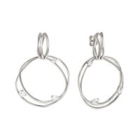 Orecchini Nomination Donna My Rebel Art in Argento Zircone 242812/010